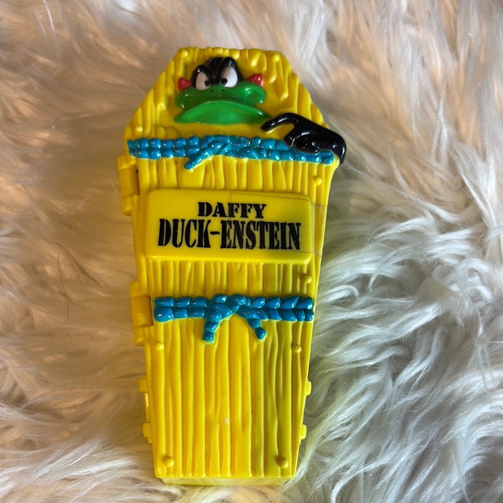Yellow Daffy Duck-Enstein Coffin Case